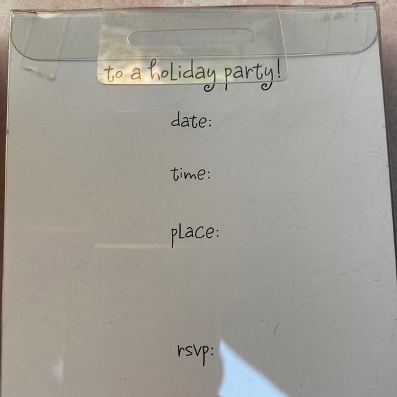 Y2K NIB “Holiday Buzz” Ornament Invitations Set of 2 (16 total) - Picture 6 of 8